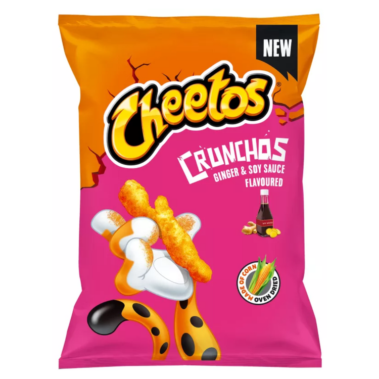 Cheetos Ginger & Soy Sauce 20 x 165g