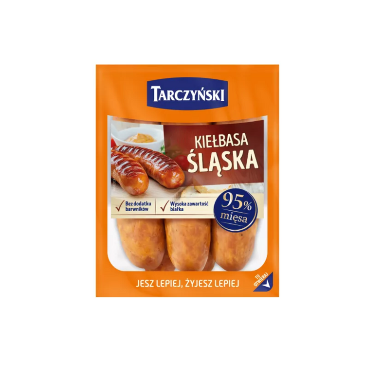 Tarczynski Silesian Kielbasa slaska Sausage (Pris pr kg ca 5kg i kasse)