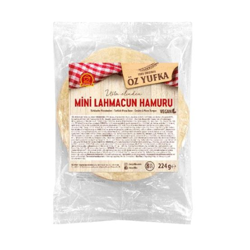 Oz Yufka Findik Lahmacun Hamuru 224 gr x 12