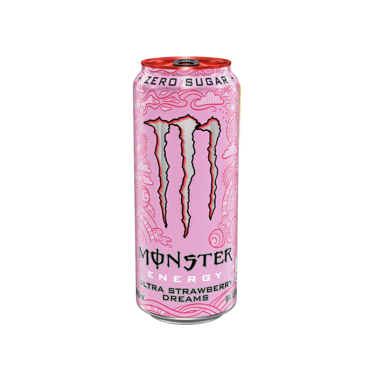 Coca-Cola Monster Energy Drink Strawberry 500ml x 12