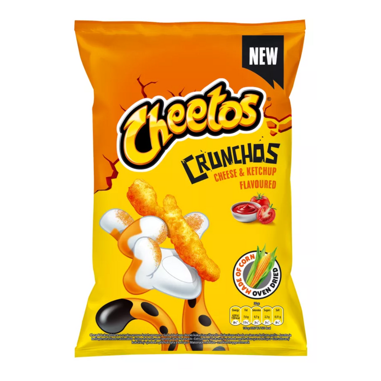 Cheetos Crunchos Ost & Ketchup 165 G X 20