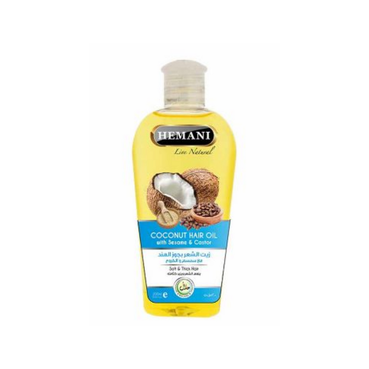 3509 Hemani Coconut Hair Oil 200ml x 12