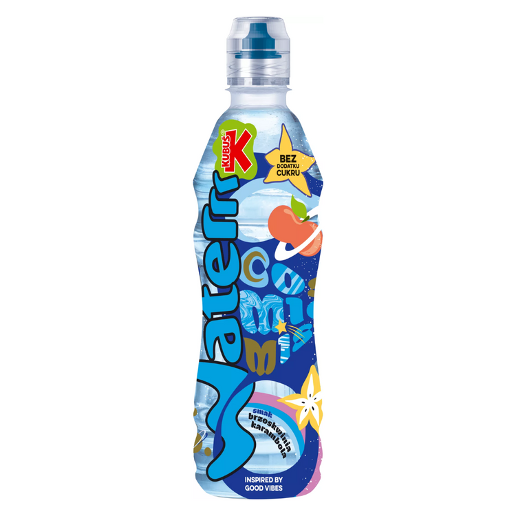 Kubus Water Peach Carambola 500 ml x 12