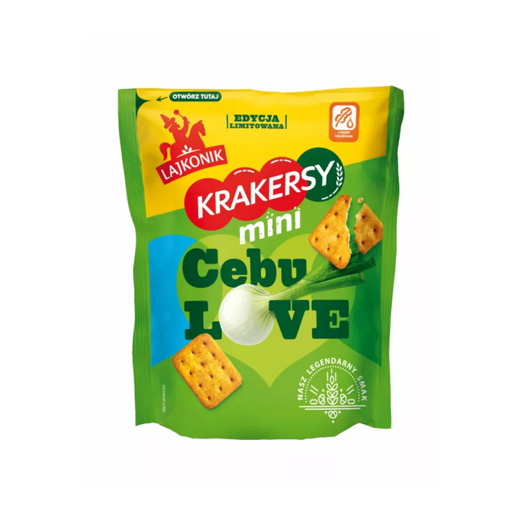 Lajkonik Mini Cracker Cebulove 100 G x 14