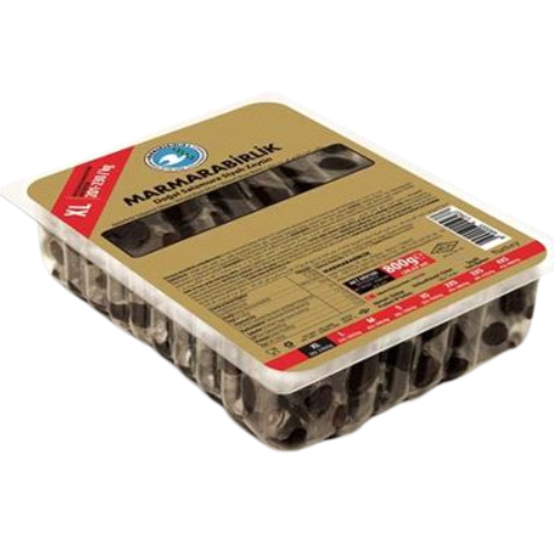 Marmarabirlik Svarte Oliven Vak. Mega XL 800gr X 12
