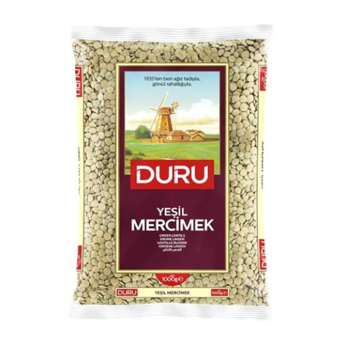 Duru Grønne Linser 1 kg x 12