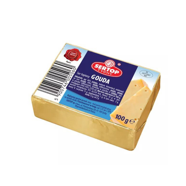 Sertop Gouda Creamy Processed Cheese 10 x 100 g