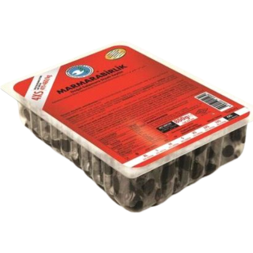 Marmarabirlik Svarte Oliven Vak. Minyon 4XS 800gr x 12