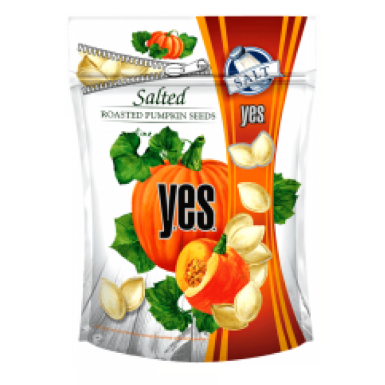Y.E.S. Roasted Pumpkin Seeds 150g x 18