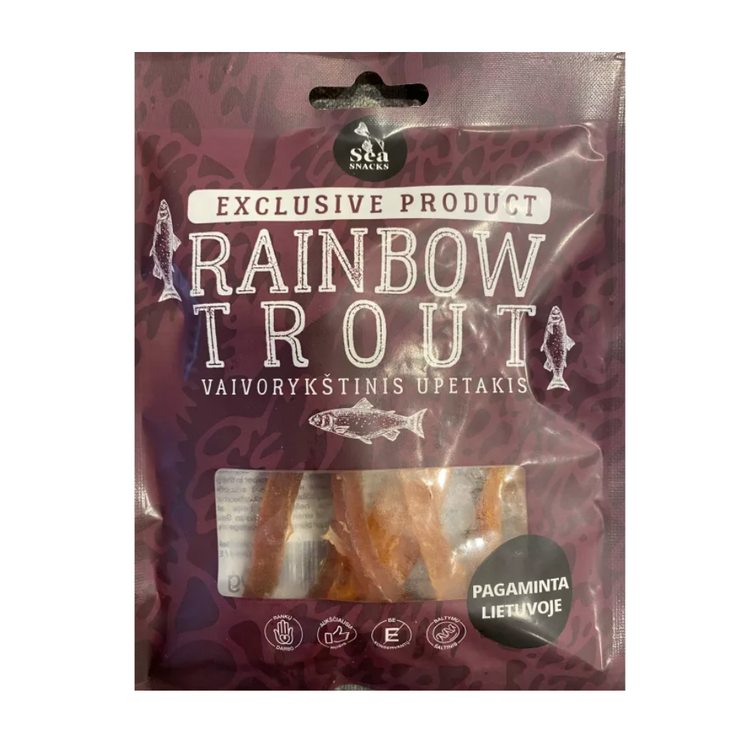 Sea Snacks Rainbow Trout Dried Strips 30G x 20