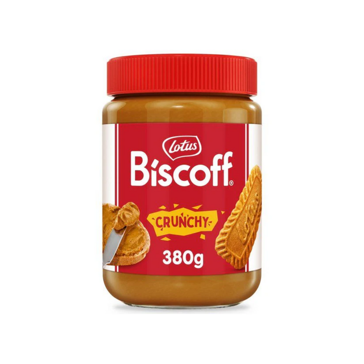 Lotus Biscoff Crunchy Spread 380g x 6