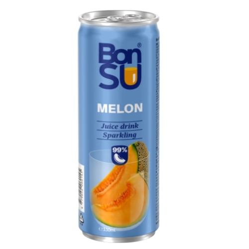 BonSu Melon 99 % Juice 330 ml x 24 (+Pant)