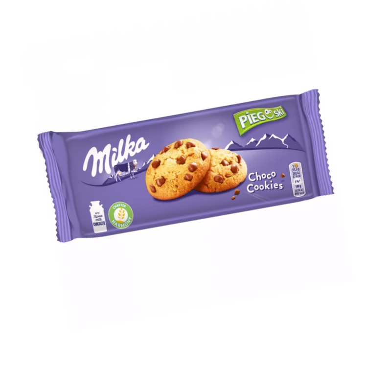 Milka Pieguski Choco Cookie Chocolate Drops Cookies 135g x 24