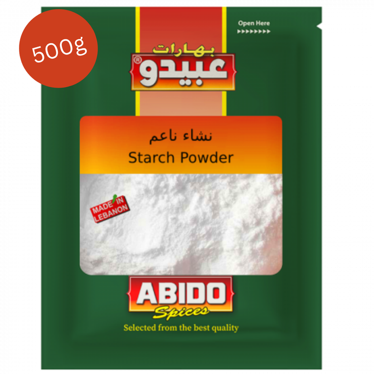 Abido Starch Powder (Majs Powder) 500g x 10