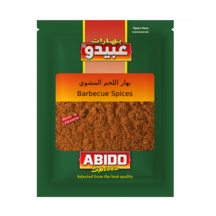 Abido Barbecue (B.B.Q Krydda) 50g x 10