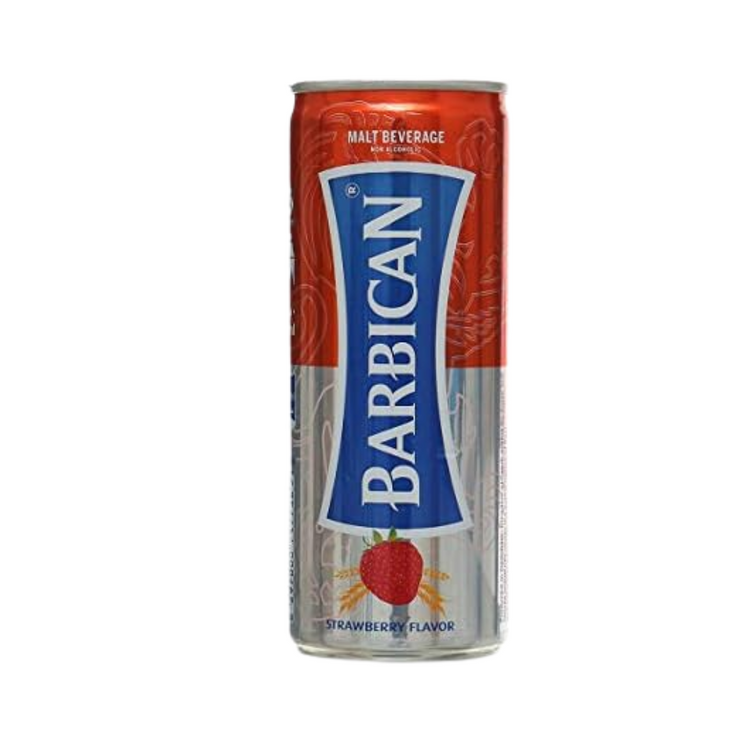 Barbican Strawberry Can 250ml X 24