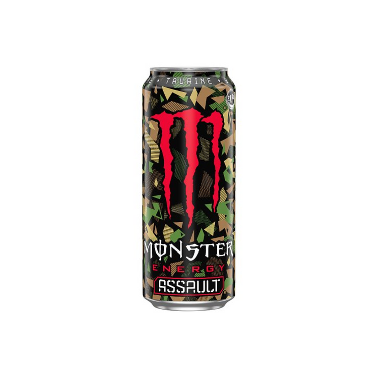 Coca-Cola Monster Energy Drink Assault 500ML x 12