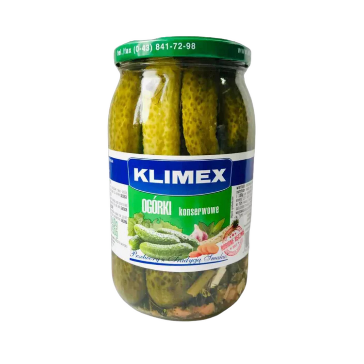 Klimex Polish Dill Pickles 840g x 8