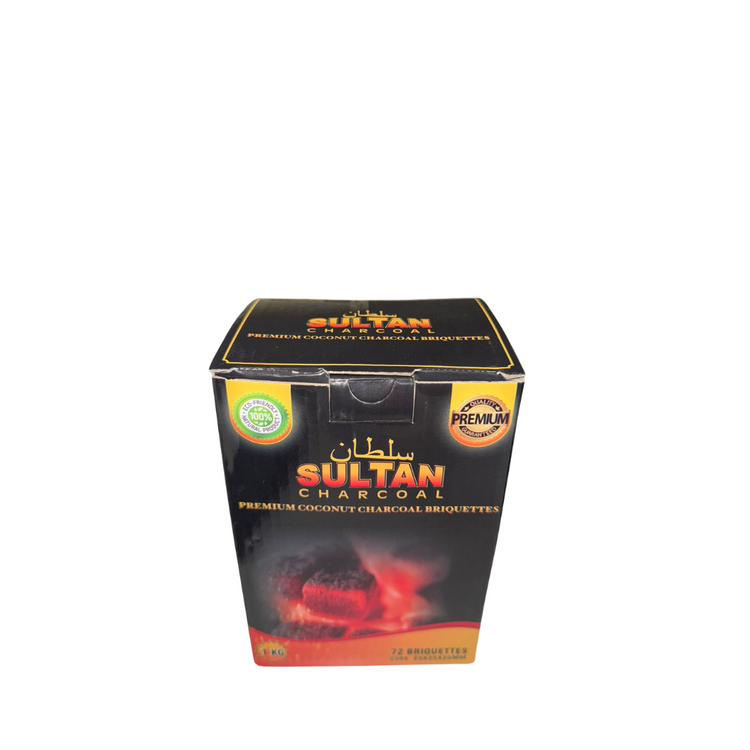 Sultan Charcoal Coconut Briquettes 1kg x 10