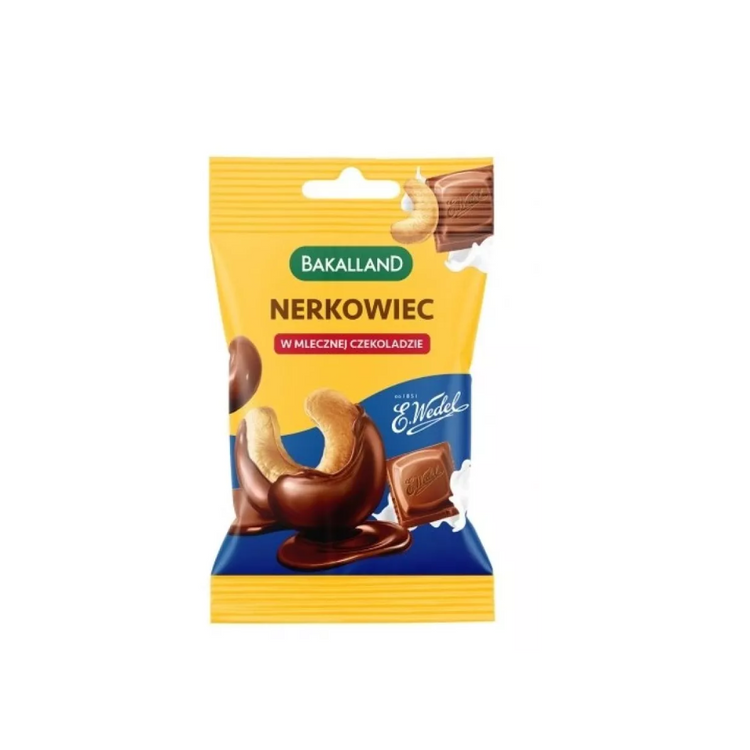 Bakalland Cashew In Milk Chocolate 40g x 14