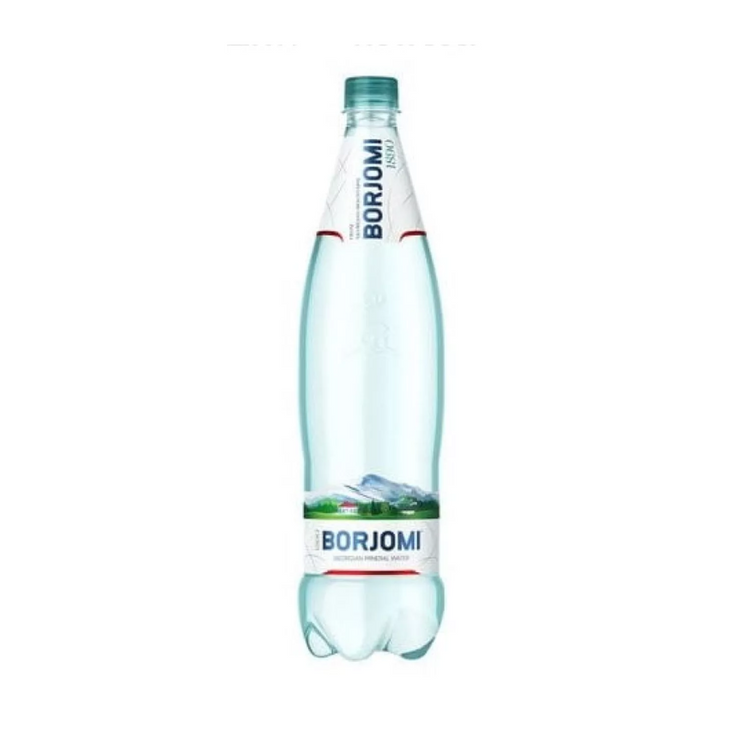 Borjomi Natural Carbonated Mineral Water 1L x 6