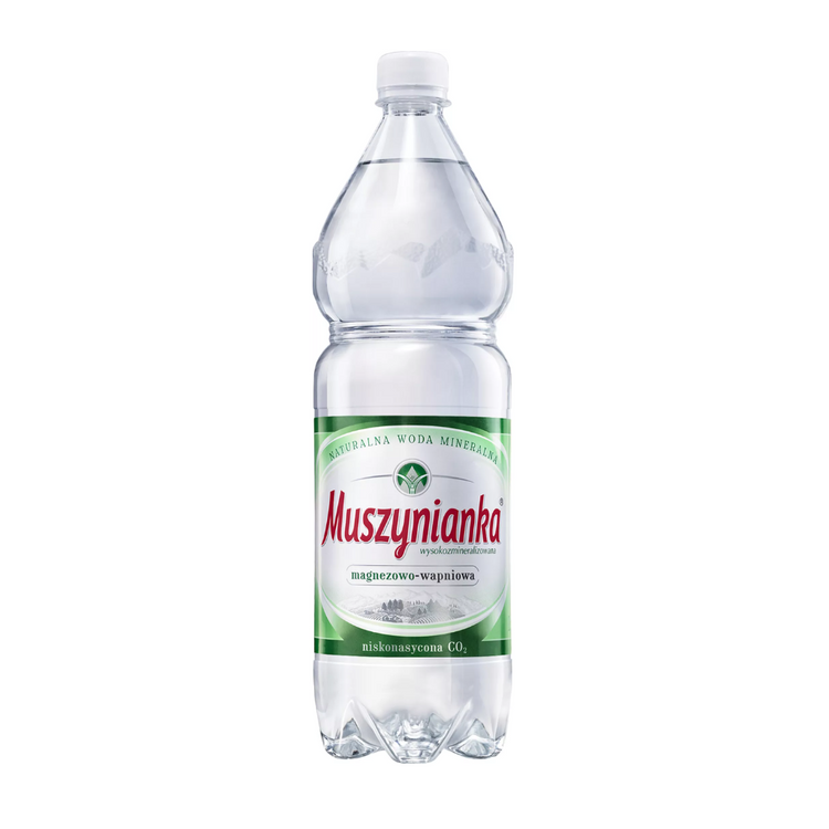 Muszynianka M Natural Mineral Water Low Sparkling 1,5L x 6