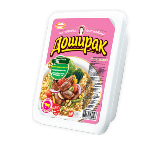 Doschirak Plate Veal Noodles 90g x 24