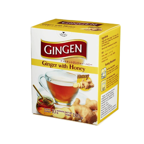 Gingen Tea Instant With Honey (Local) 216gr X 24