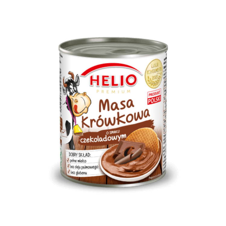Helio Masa Krowkowa Kajmak Chocolate 400g x 6