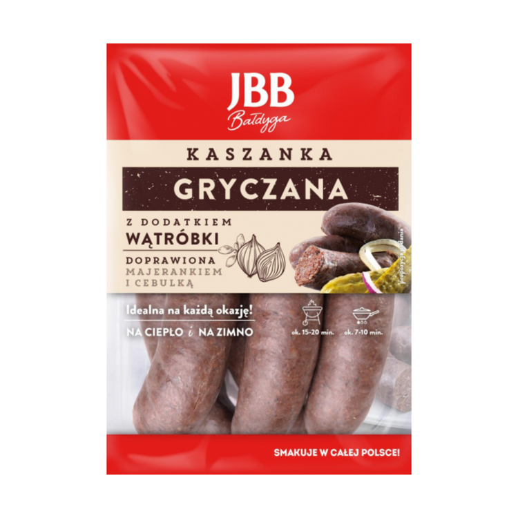 JBB Buckwheat Black Pudding 600g x 5