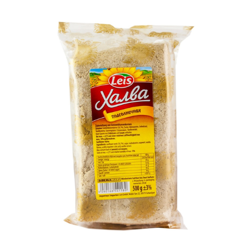 Leis Halwa Sunflower Seeds & Vanilla 500g x10