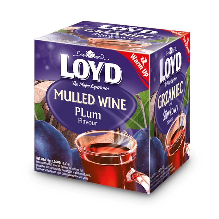 Loyd Tea Mulled Wine with Plum 4 x 10 x 3g