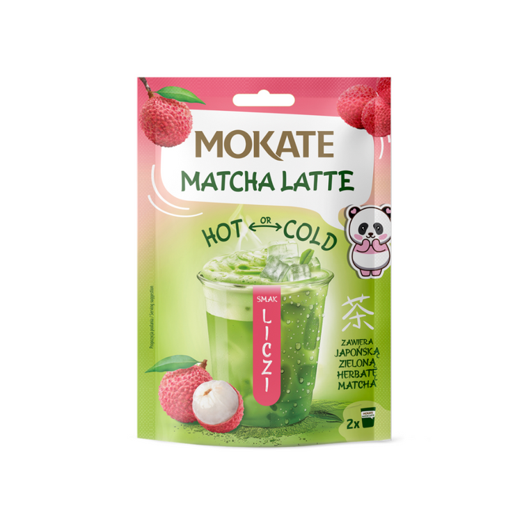 Mokate Matcha Latte Lychee 40g X 7