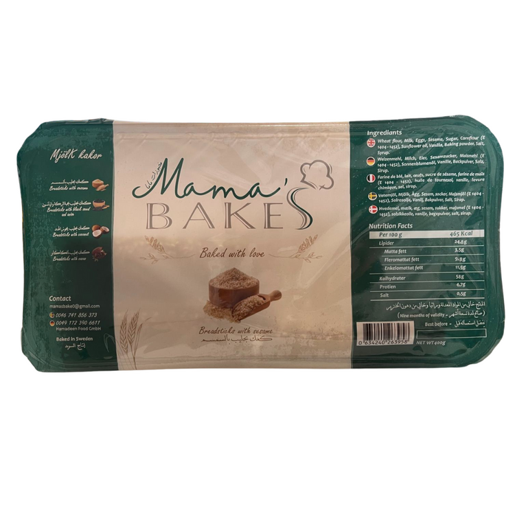 Mama`s Bake Breadstick with Sesame 400g x 15