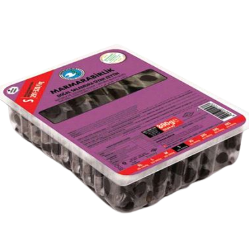 Marmarabirlik Svarte Oliven Vak. Hususi 800gr X 12