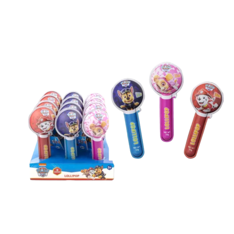 Maxco Paw Patrol Blister Lollipop 20g x 12