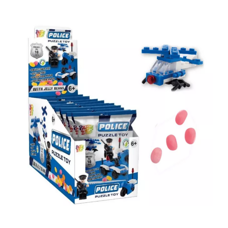 Maxco Puzzle Surprise Toy Policeman 5g x 20