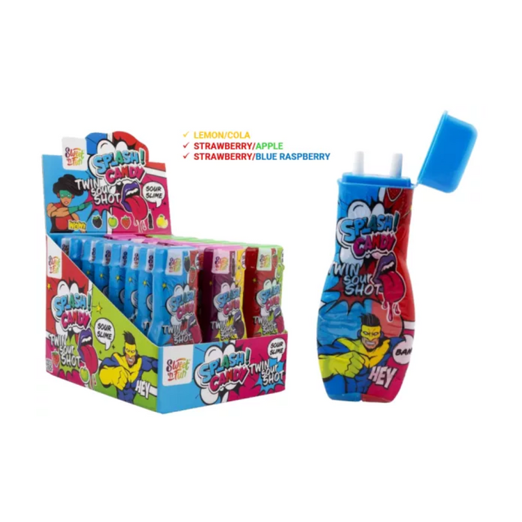 Maxco Splash Candy Twin Sour Shot 55g x 24