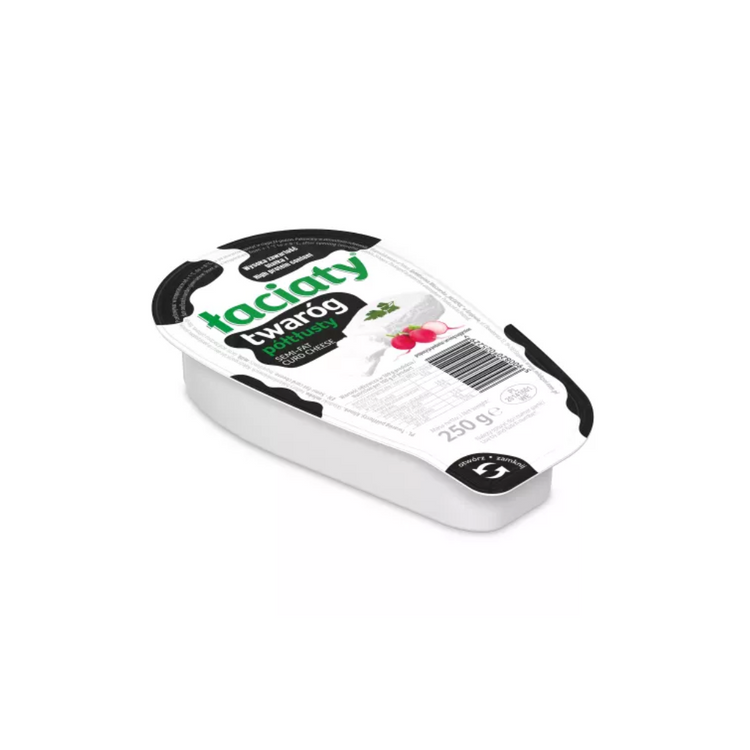 Mlekpol Laciaty Semi-Fat Curd Cheese 250g x 6