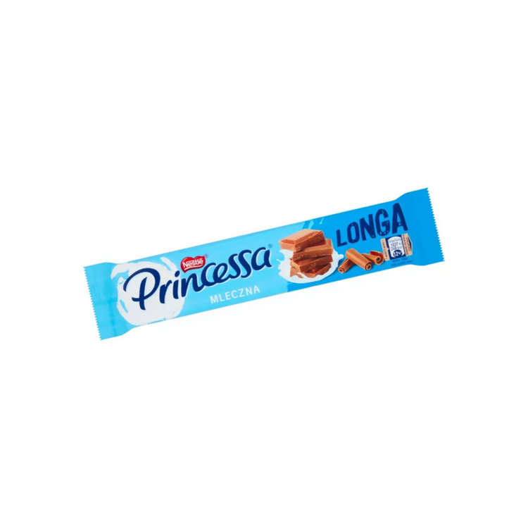 Nestle Princessa Milk Longa Delicate Wafer Bar Covered With Milk Chocolate With Cocoa Cream 40g x 30