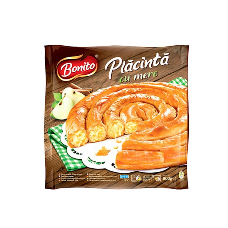 RO Bonito Frozen Apple (Puff Pastry Pie) 800g x 12