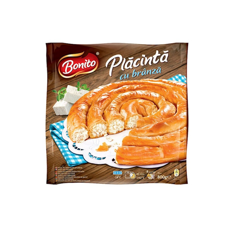 RO Bonito Frozen Feta Cheese (Puff Pastry Pie) 800g x 12