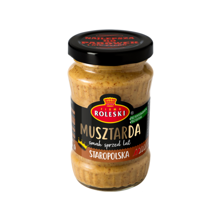 Roleski Old-Polish Mustard 175g X 10