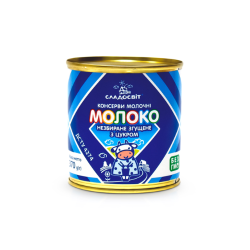 Sladosvit Condensed Milk8.5% Fat- 370g x 15