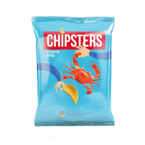 Chipster Crab Flavor 120g x 16