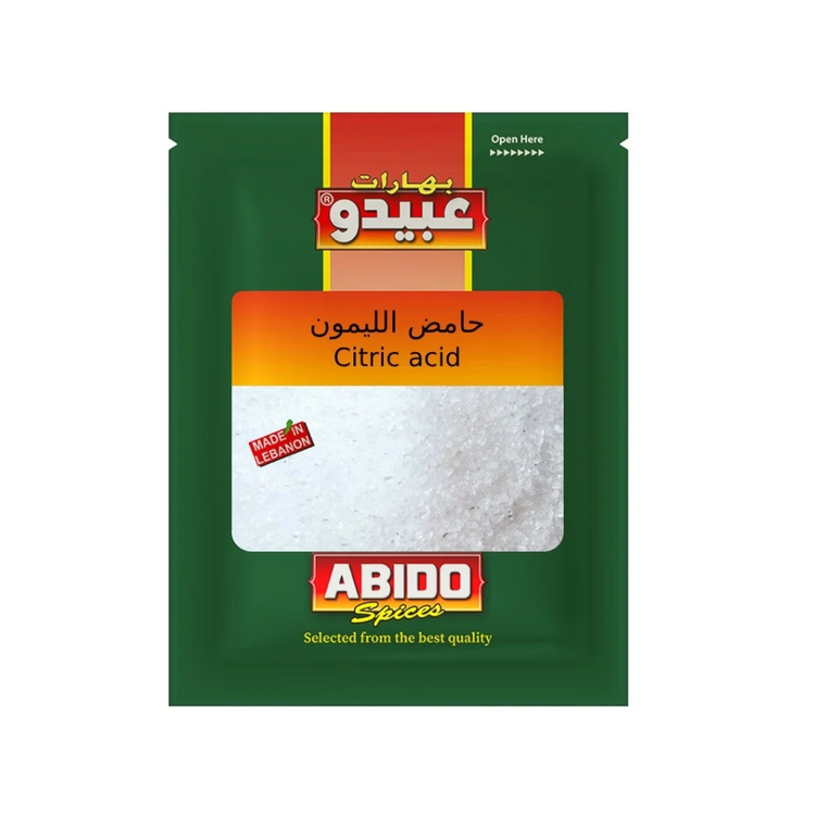 Abido Citronsyre 100g x 10