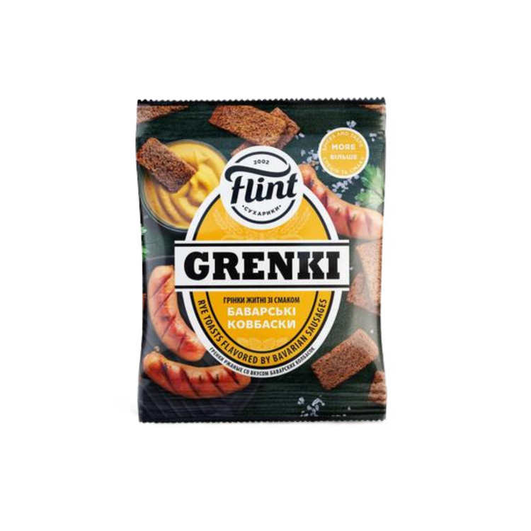 Flint Bavarian Sausage Flavour 70g x 65