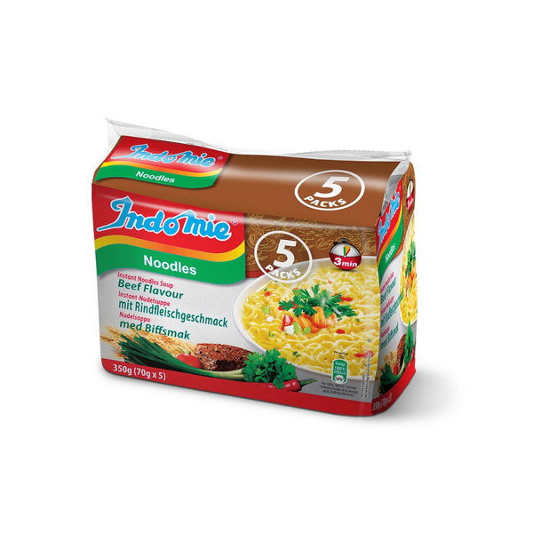 Indomie Noodles Beef 8x(5x75g) Nordic Engros