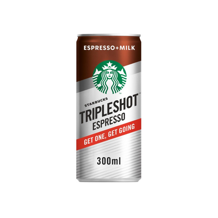 Starbucks Milk-Coffee Drink Tripleshot Espresso 12 X 300ML