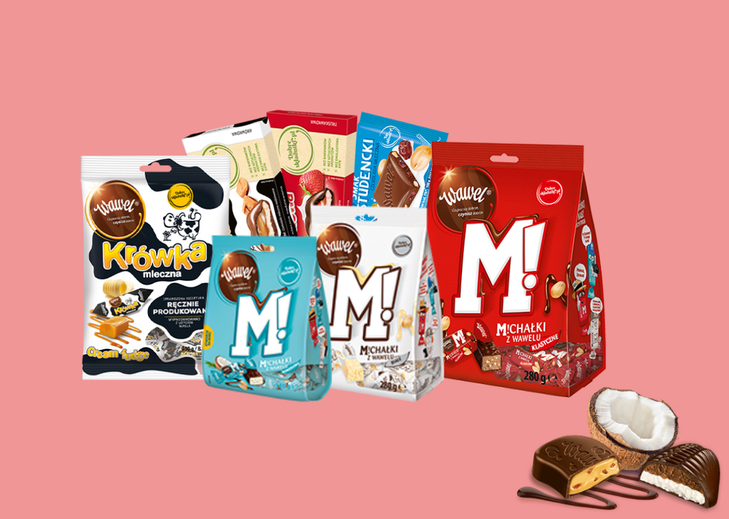 Wawel Smaksfulle Sjokolader & Snacks